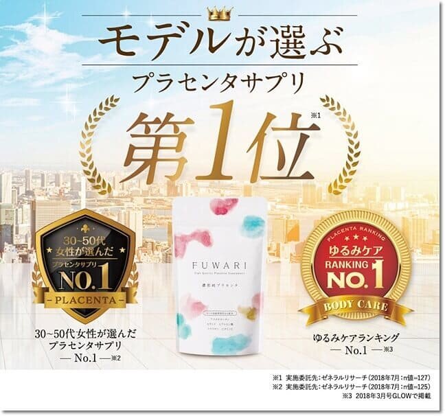 美肌に効くプラセンタサプリFUWARI（ふわり・フワリ）